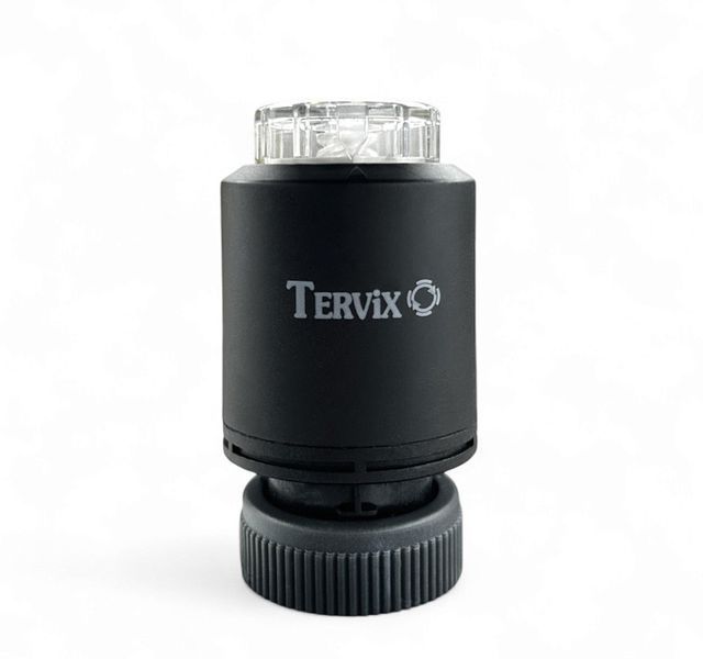 Термопривід Tervix ProLine Egg 2, нормально-закритий, чорний M30*1.5 217030 фото