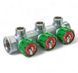 Розподільча гребінка з регулюючими вентилями 3 контури 3/4''x3/4" 393012 фото 1