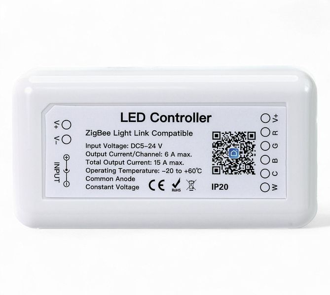 Регулятор для LED стрічки RGBCW 434121 фото
