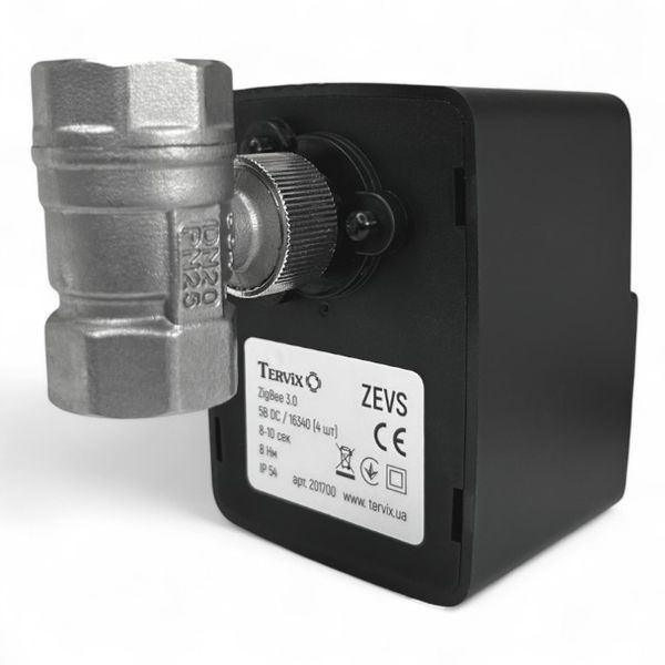 Автономна система захисту від затоплення Wired ZEVS Tervix Water Stop 3/4'' (з дротовими датчиками) 491911 фото
