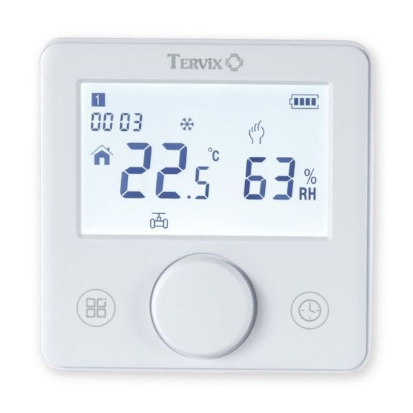 Безпровідний кімнатний термостат TZR Tervix Pro Line ZigBee+RF 119710 фото